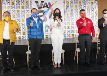 PAN, PRI y PRD toman protesta a Lupita Jones como su candidata a gobernadora de BC - Noticias, Deportes, Gossip, Columnas