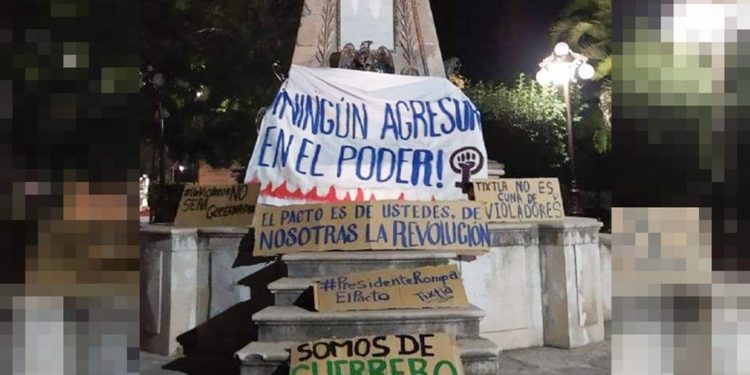 Un violador no será gobernador: protestan contra candidatura de Salgado Macedonio en Guerrero - Noticias, Deportes, Gossip, Columnas