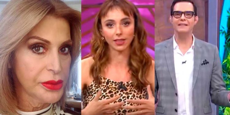 Alejandra Bogue, Natalia Téllez y Horacio Villalobos