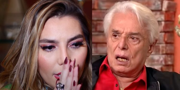 Frida Sofía y Enrique Guzmán