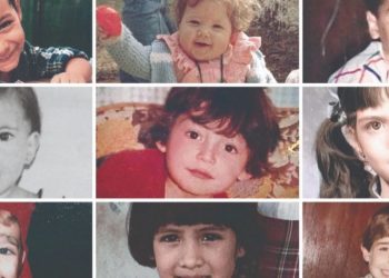 Famosos de niños, antes y después