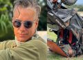 Fernando Carrillo tuvo un accidente