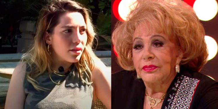 Frida Sofía y Silvia Pinal