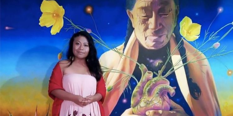 Hermana de Yalitza Aparicio inicia campaña por una diputación federal en Tlaxico - El Sol de México