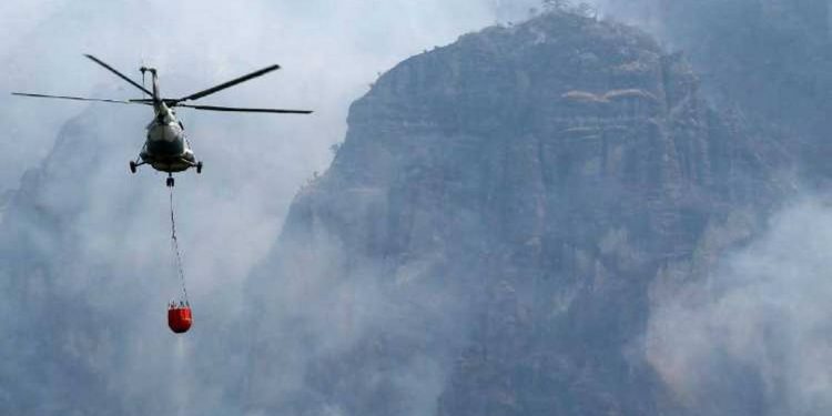 Incendio forestal en Tepoztlán está controlado en un 70 por ciento - El Sol de México