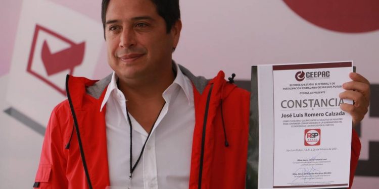 José Luis Romero, candidato de RSP a la gubernatura de SLP - El Sol de México