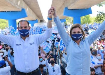 "Lo que no mata, fortalece", le dice Marko Cortés a su candidata Maru Campos en Chihuahua