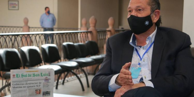 Octavio Pedraza, candidato de la coalición "Sí por San Luis Potosí" a la gubernatura - El Sol de México