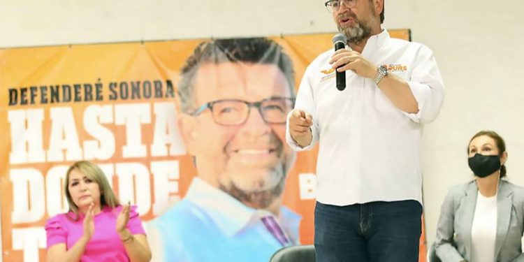 Ricardo Bours, candidato de Movimiento Ciudadano a la gubernatura de Sonora
