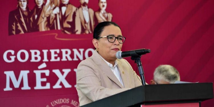 Vigilamos fronteras para evitar tráfico de personas y armas: Rosa Icela Rodríguez - El Sol de México