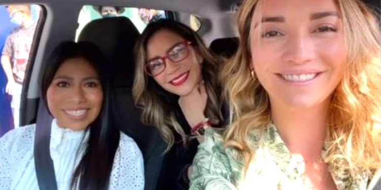 Yalitza Aparicio y Regina Blandón