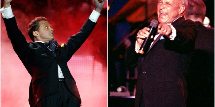 Luis Miguel y Frank Sinatra