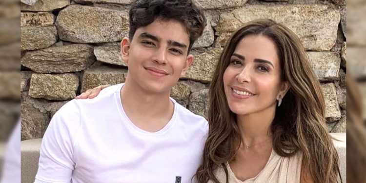 Ángel Gabriel y Gloria Trevi