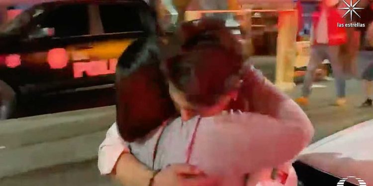 Madre e hijo se abrazaron tras caída del Metro