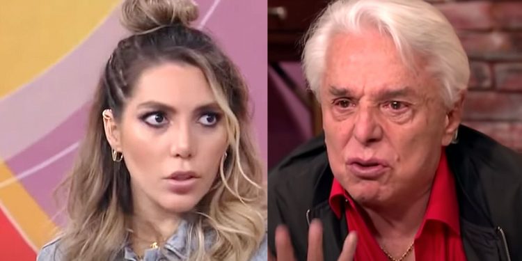 Frida Sofía y Enrique Guzmán