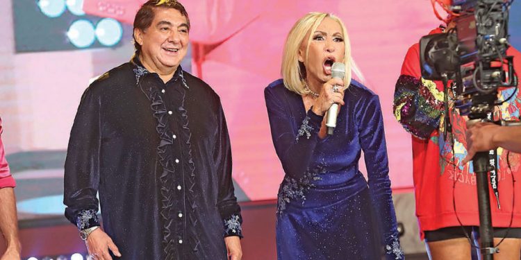 Laura Bozzo y Carlos Bonavides