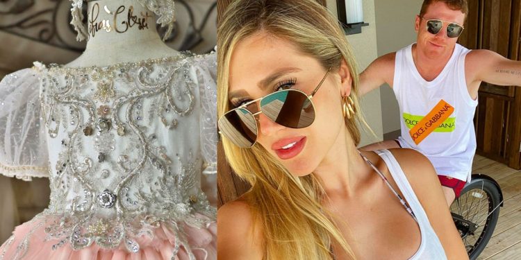 Vestido de la hija de Canelo Álvarez