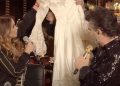 Lucero mostró su vestido de novia