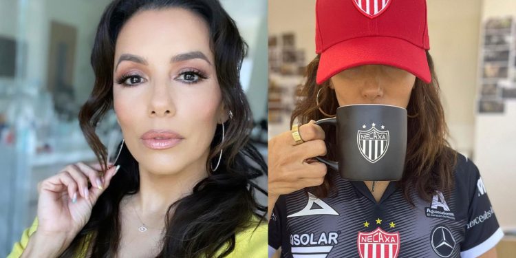 Eva Longoria en el Necaxa