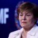 Kristalina Georgieva, en octubre de 2019 durante la reunión de otoño del FMI y el Banco Mundial en Washington.