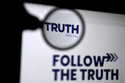 Logotipo de 'Truth Social', la red social que tiene previsto lanzar Donald Trump.