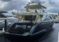 El yate 'Sky' anclado en Miami.
