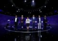 Los candidatos presidenciales de Chile Gabriel Boric, José Antonio Kast, Yasna Provoste, Sebastián Sichel, Eduardo Artes y Marco Enríquez-Ominami.