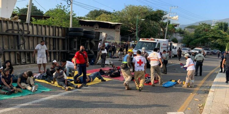 ¡Homicidio contra lo migrantes!