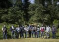 Miembros de la guardia forestal comunitaria de Crescencio Morales, el 9 de diciembre.