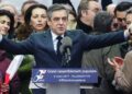 El candidato presidencial en 2017 François Fillon en un discurso de campaña en marzo.