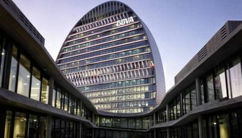 Sede del BBVA, en Madrid.