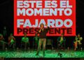 Sergio Fajardo en un acto de campaña, el pasado 30 de marzo en el teatro Astor Plaza de Bogotá.