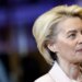 Ursula von der Leyen, presidenta de la Comisión Europea, el jueves en la sede del organismo en Bruselas.