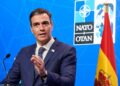 El presidente del Gobierno, Pedro Sánchez, durante la cumbre de la OTAN celebrada en Bruselas en junio del año pasado.