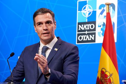 El presidente del Gobierno, Pedro Sánchez, durante la cumbre de la OTAN celebrada en Bruselas en junio del año pasado.