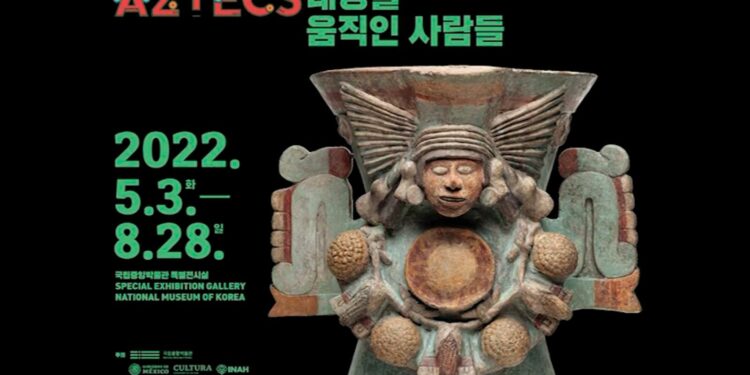 Exposición de los aztecas causa furor en Corea del Sur y se agotan boletos