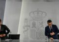 La ministra Portavoz del Gobierno, Isabel Rodríguez, y el ministro de Presidencia, Félix Bolaños, este lunes.