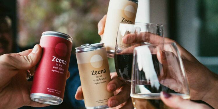 Zeena, la revolución natural del vino en lata - Vitivinícola