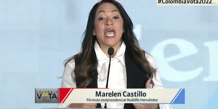 Elecciones de Colombia: Marelen Castillo, una desconocida en búsqueda de la vicepresidencia