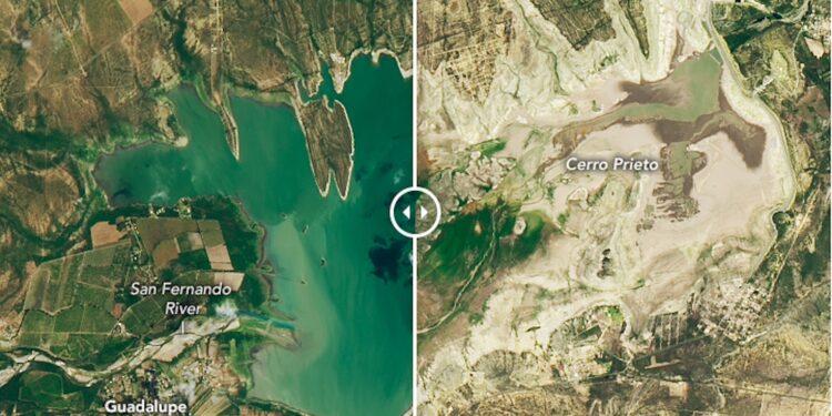 estas imágenes de la NASA muestran la magnitud de la crisis