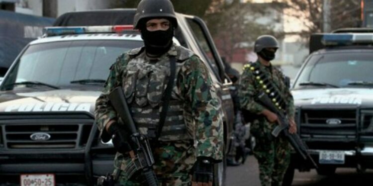 ejercito mexicano en las calles