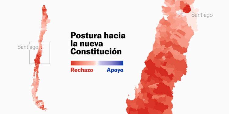 Resultados del plebiscito constitucional en Chile municipio a municipio