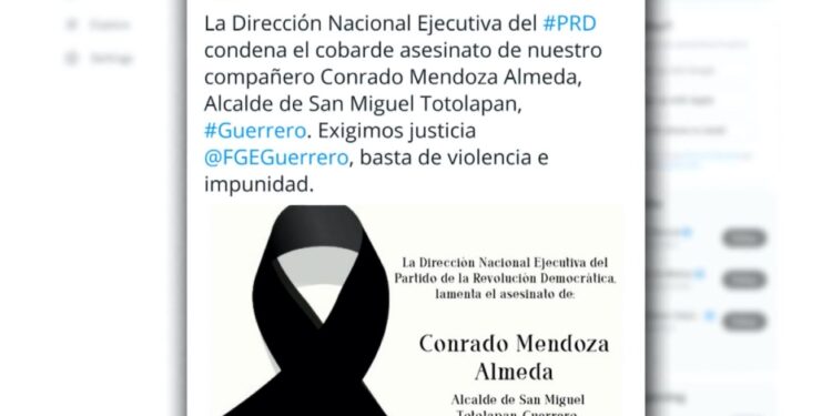 Asesinan al alcalde de San Miguel Totolapan, en México