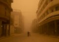 Una tormenta de arena en Bagdad (Irak) en mayo de este año. El cambio climático ha intensificado este tipo de fenómenos.