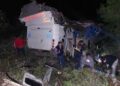 Saldo de tres muertos y 36 heridos en accidente de autobús en Oaxaca