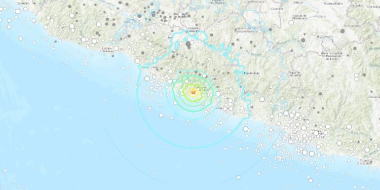 Sismo de magnitud 6,0 sacude el estado de Guerrero en México