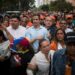 Juan Guaidó en un acto con seguidores, en Caracas (Venezuela), el pasado 27 octubre.