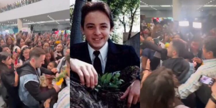 Asi reciben en México a Martín Ricca 25 años después de "El diario de Daniela"