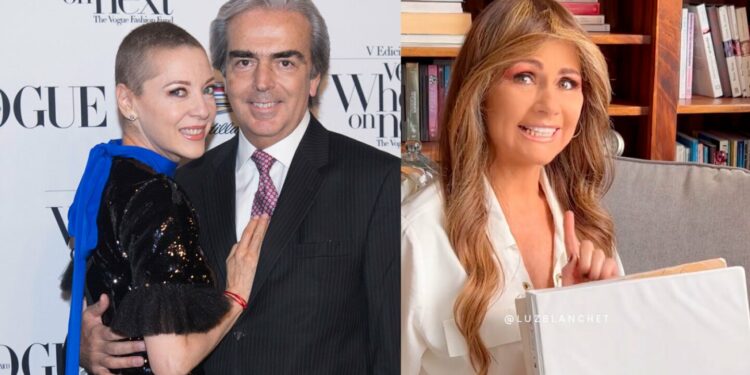 Luz Blanchet confirma que es novia del viudo de Edith González, Lorenzo Lazo