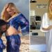 Shanik Aspe le da la dulce bienvenida a su segundo bebé